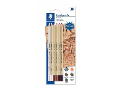 staedtler mars lumograph pastel sada pastelek umeleckych 6 ks