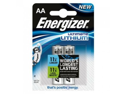 energizer ultimate lithium baterie tuzkove aa lr6 blistr 2ks