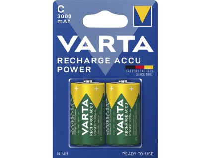 varta accu baterie nabijeci monoclanek c nimh 2x3000 mah prednabite