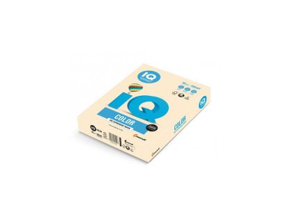 iq color barevny papir a4 80g pastelova chamois cr20 500 ks
