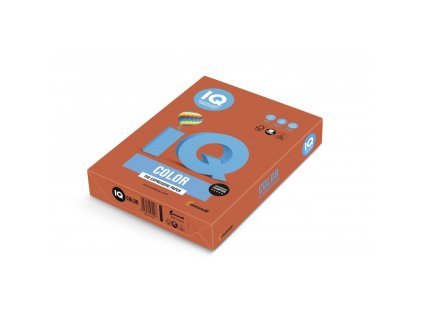iq color barevny papir a4 80g intenzivni cihlove cervena zr09 500 ks