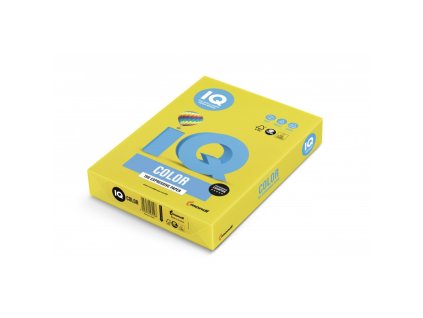 iq color barevny papir a4 80g intenzivni zluta ig50 500 ks