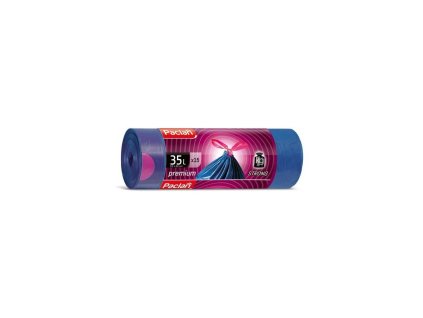 paclan premium odpadkove pytle na roli zatahovaci 50x60 cm objem 35 litru 15ks