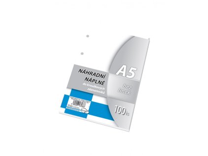nahradni napln do krouzkoveho bloku karis a5 cisty 100 listu