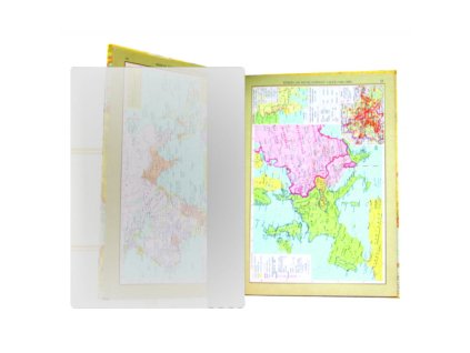 obal na skolni atlas pvc