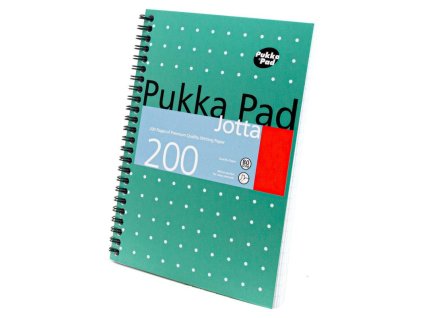 spiralovy blok pukka pad a5 metallic linka 100 listu