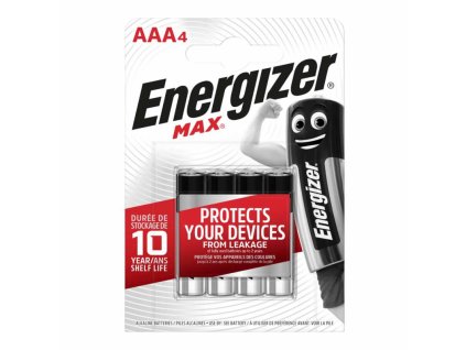 energizer max baterie mikrotuzkove aaa lr03 blistr 4ks