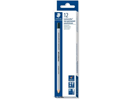 Staedtler Lumocolor Omnichrom 108 nepermanentní, multifunkční tužka na všechny povrchy (Barva Bílá)