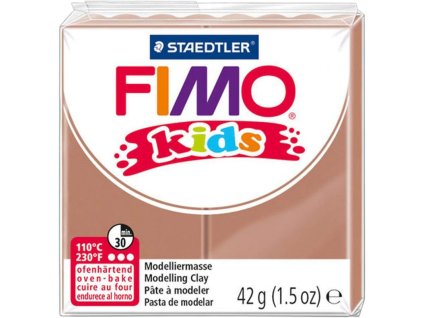 fimo kids 8030 svetle hneda modelovaci hmota pro deti 42g