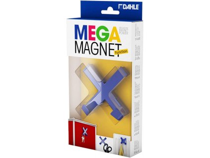dahle 95550 designovy magnet cross xl s hacky 90 x 90 mm modry