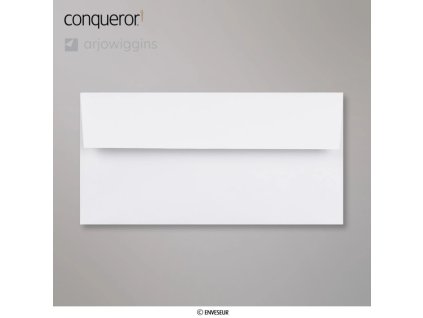 conqueror laid diamond white zebrovana diamantove bila obalka format dl bez okenka 500 ks