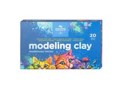 koh i noor 131520 modelovaci hmota plastelina 20 barev