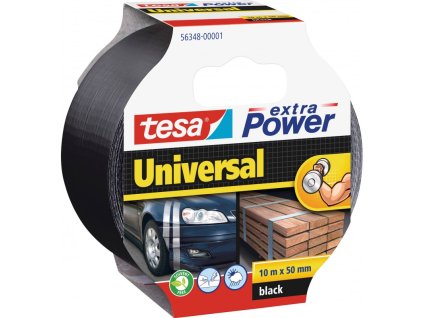 tesa extra power 56348 textilni univerzalni opravna paska 50 mm x 10 m cerna