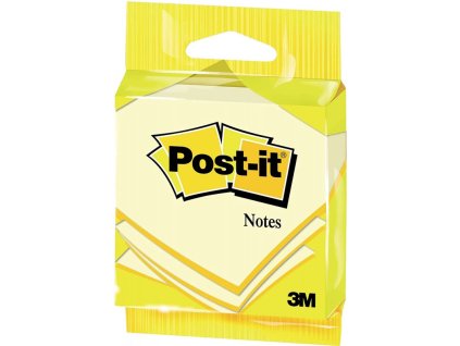 3m post it samolepici blocky rozmer 76x76 mm 100 listu kanarkove zluta