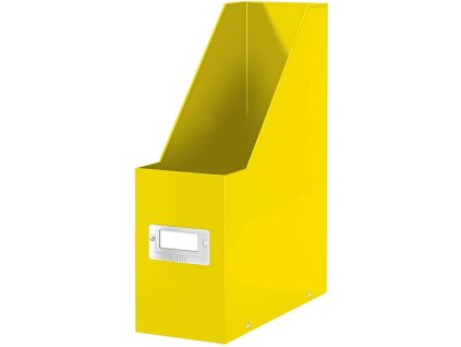 stojan na casopisy leitz click store zluta