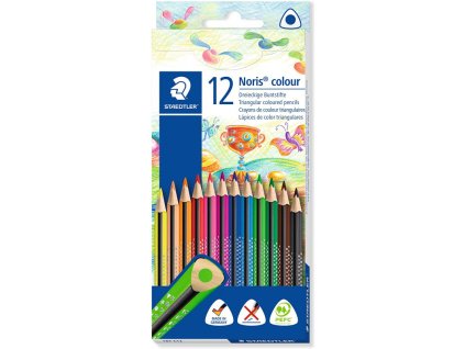 staedtler trojhranne pastelky noris colour 187 sada 12ks wopex