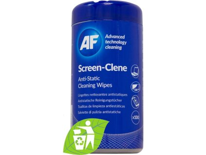 af screen clene antistaticke cistici ubrousky obrazovek a filtru 100 ks