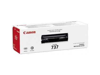 tonerova cartridge canon crg737 cerna 2400str