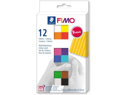fimo soft basic sada 12 barev 25 g