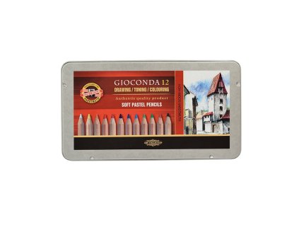 koh i noor 8827 souprava krid prasnych umeleckych v tuzce 12 barev