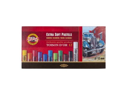 koh i noor 8552 toison dor 12 souprava krid prasnych extra jemnych v sade 12 ks