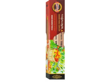 koh i noor 3151 souprava pastelek trojhrannych triocolor prirodni drevo 6 barev