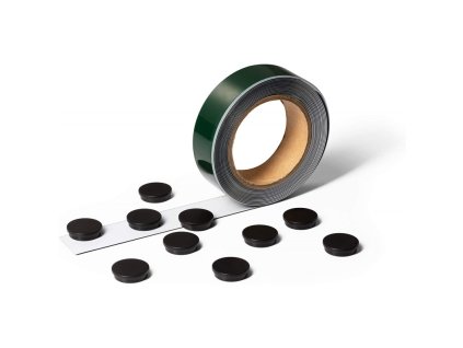 durable 1717 samolepici kovova paska s 10 magnety sirka pasky 35 mm