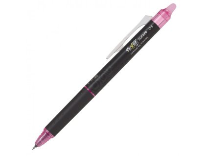 pilot frixion point clicker 2058 gelovy roller mikrohrot ruzovy 05