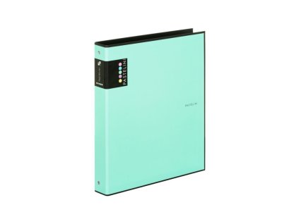 poradac a4 pastelini 4 krouzkovy zeleny povrch lamino hrbet 4 cm kapacita 240 listu