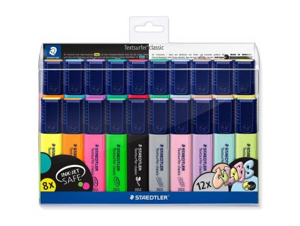 staedtler 364 wp20 textsurfer classic sada 20 ks zvyraznovacu hrot 1 5 mm