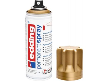 akrylovy sprej edding 5200 barva zlata matna 200 ml