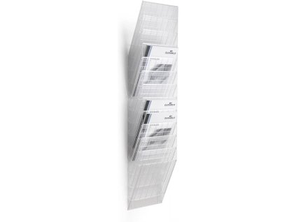 durable prospektovy stojan na letaky flexiboxx 12 format a4 na vysku ciry