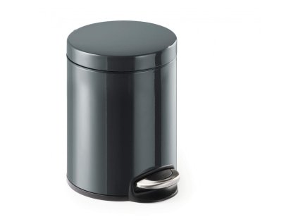 durable 3410 antracitovy odpadkovy kos obsah 5 litru kulaty s pedalem