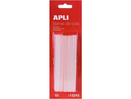 apli 13243 tavne tycinky 75 mm x 10 cm transparentni 10 ks