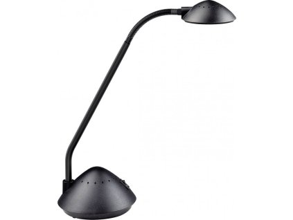 stolni lampa cerna maul arc black led