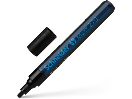schneider maxx 270 permanentni lakovy popisovac cerna stopa 1 3 mm