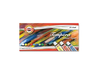 koh i noor 1625 sada 10 ks temperovych barev tuby 10 ml