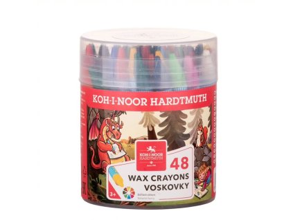 wachsmalstifte drachenmotiv 78 mm x 80 mm 48er box