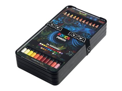 posca pencil 36 colours sada olejovych pastelek 36 ks