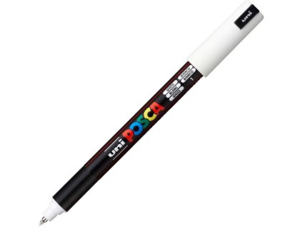 akrylovy popisovac posca pc 1mr bila 07 mm uni ultra tenky hrot