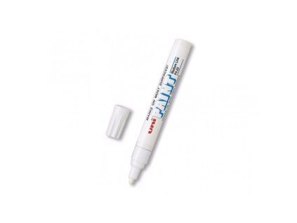 Uni-Ball Paint Marker PX-20, silný lakový popisovač, stopa 2,2-2,8 mm (Barva Bílá)