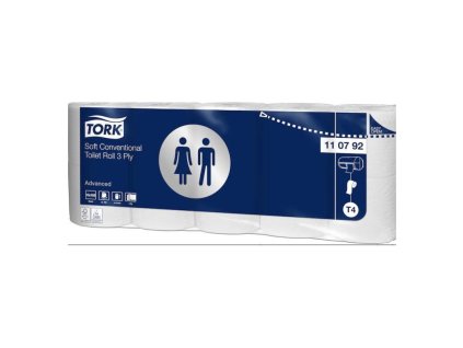 tork advanced 110792 toaletni papir trivrstvy 150 utrzku t4 10 rolicek