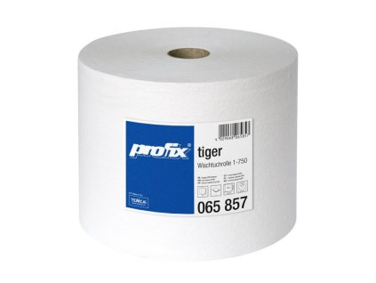 temca profix tiger bila prumyslova role z netkane textilie 500 utrzku 30x38 cm