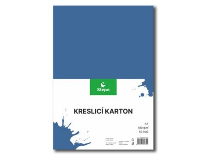 Screenshot 2025 06 25 at 08 34 01 Kreslicí karton barevný A4 180g 50 ks tmavě modrý SEVT.cz