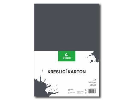 Screenshot 2025 06 25 at 08 35 14 Kreslicí karton barevný A4 180g 50 ks černý SEVT.cz