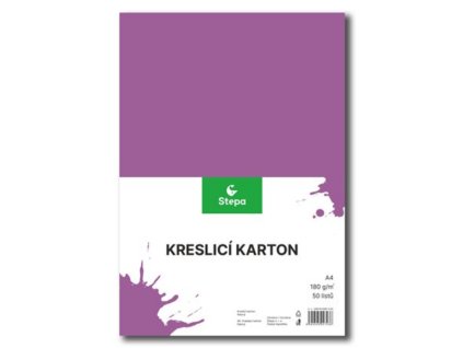 Screenshot 2025 06 25 at 08 41 59 Kreslicí karton barevný A4 180g 50 ks fialový SEVT.cz