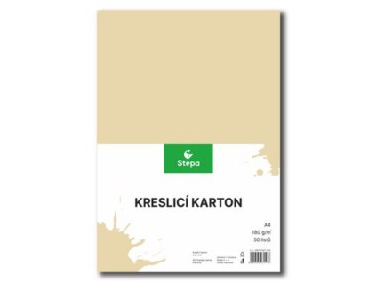 Screenshot 2025 06 25 at 08 42 45 Kreslicí karton barevný A4 180g 50 ks krémový SEVT.cz