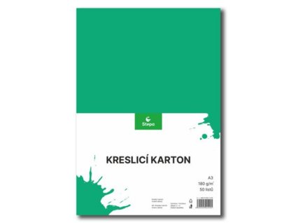 Screenshot 2025 06 25 at 09 14 55 Kreslicí karton barevný A3 180g 50 ks tmavě zelený SEVT.cz