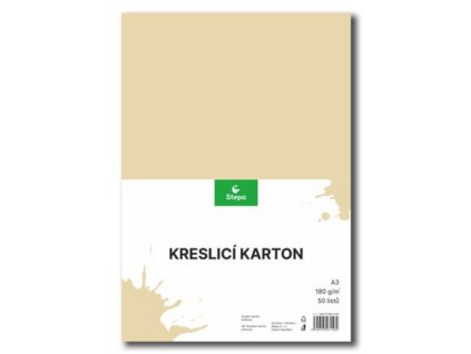 Screenshot 2025 06 25 at 09 16 08 Kreslicí karton barevný A3 180g 50 ks krémový SEVT.cz