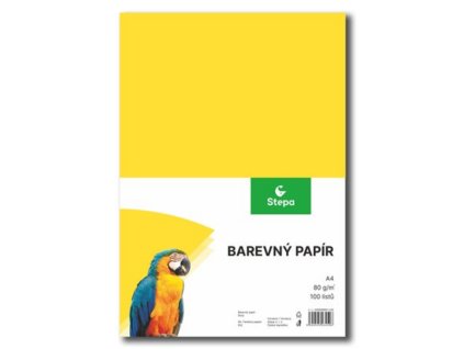Screenshot 2025 06 25 at 08 24 43 Barevný papír A4 80 g 100 ks žlutý SEVT.cz